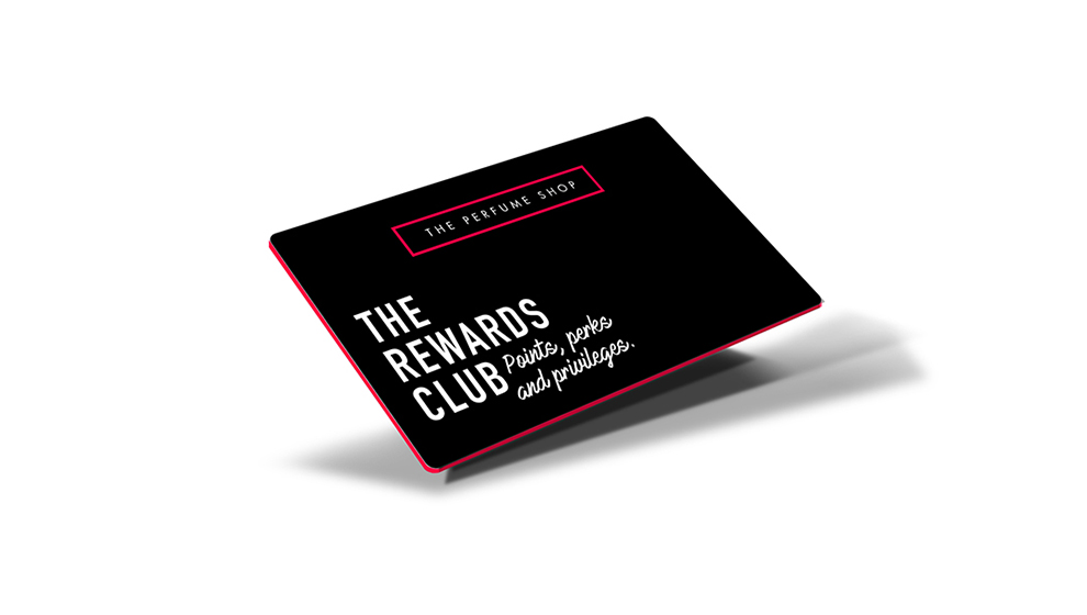 The perfume cheap shop loyalty card